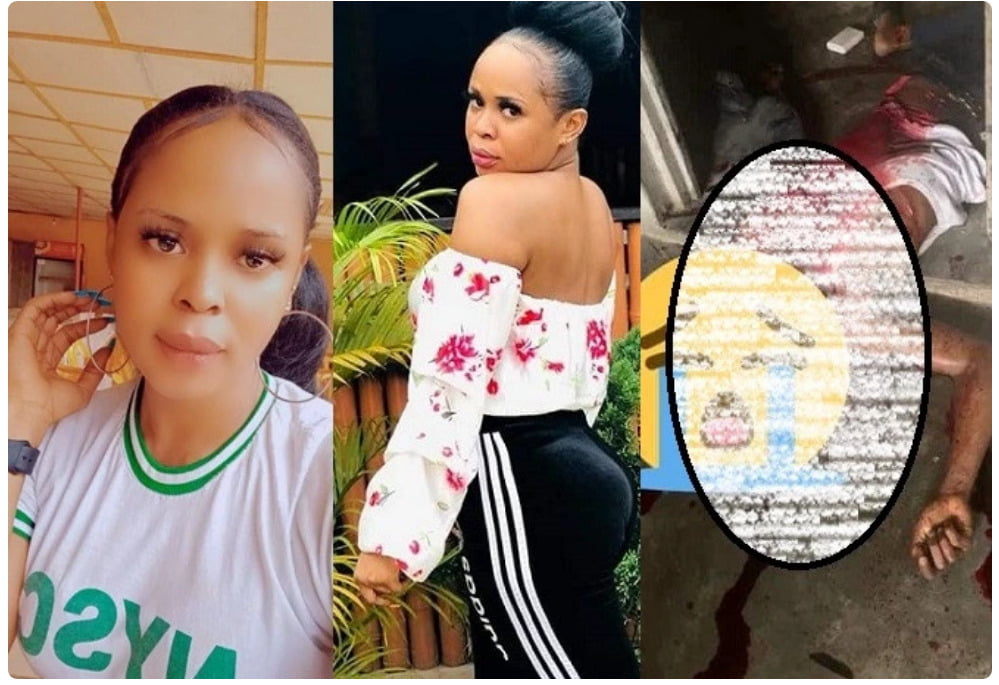 Graphic: Corper arrested for allegedly hacking her partner to death in Akwa Ibom
