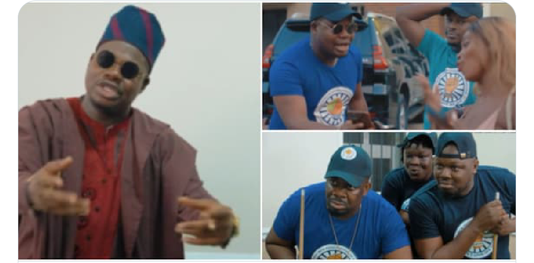 Don Jazzy catches Mr Macaroni giving a lady money after joining Stingy Men Association (video)