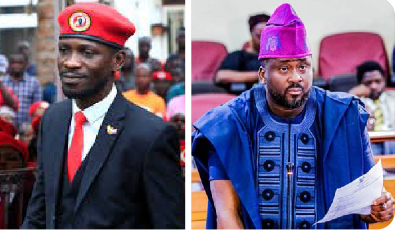 Desmond Elliott trends after he was compared with Ugandan singer and presidential candidate, Bobi Wine