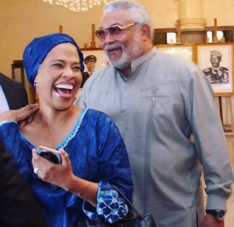 Here Are Photos Of Jerry John Rawlings And His Alleged Baby Mama Having A Nice Time Together