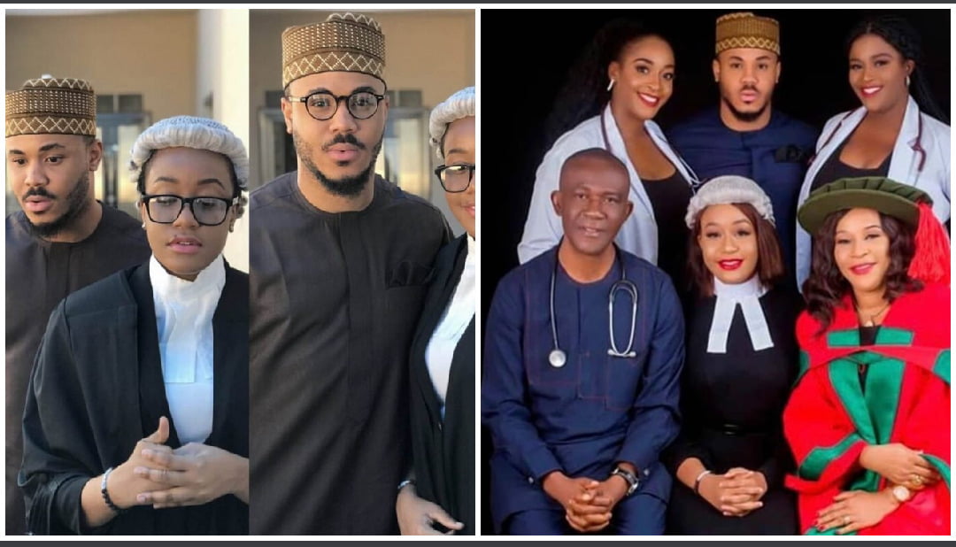 “3 Doctors And A Barrister” – Ozo Proudly Celebrates His Gorgeous Mom And Three Sisters On IWD (Photo)