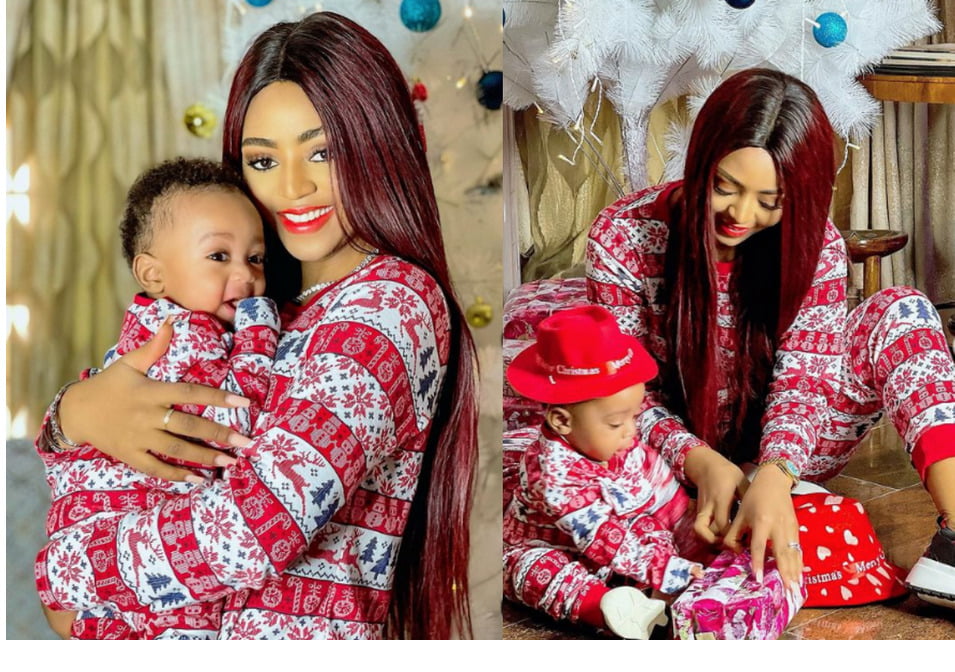 I Am A Proud Mother”- Regina Daniels Says As She Shares Adorable Photos With Her Son