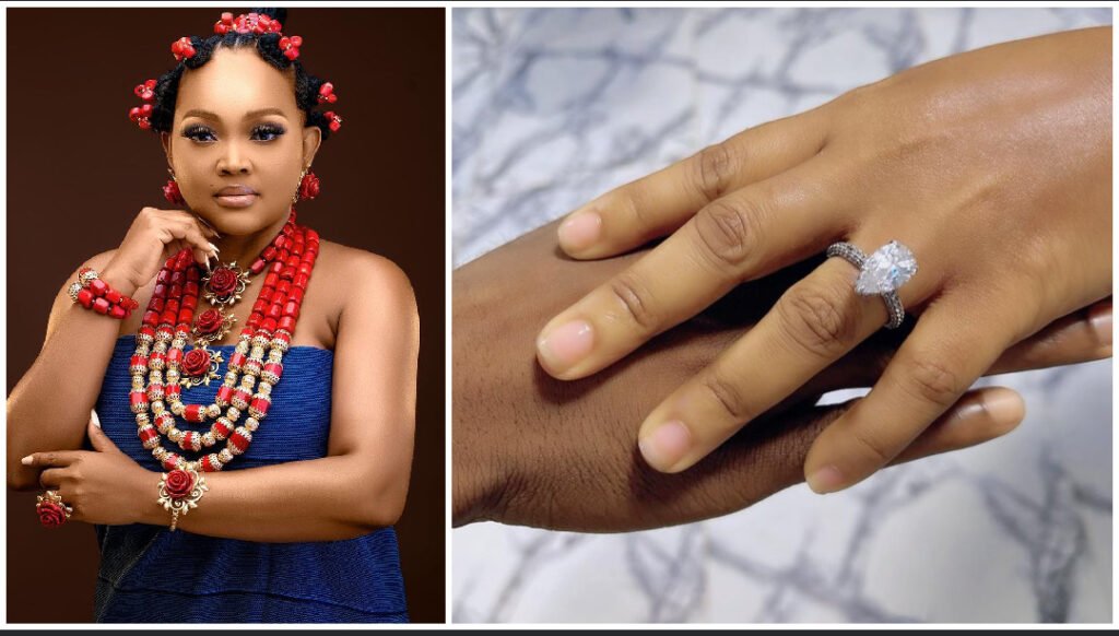 Nollywood actress Mercy Aigbe is engage (photo)