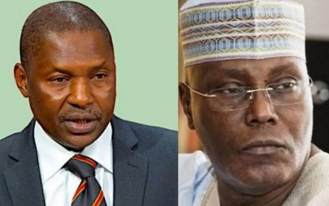 "Atiku is not a Nigerian by birth, not qualified to run for president" - AGF Malami