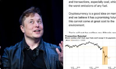 Bitcoin pop back after Elon Musk triggered tumble