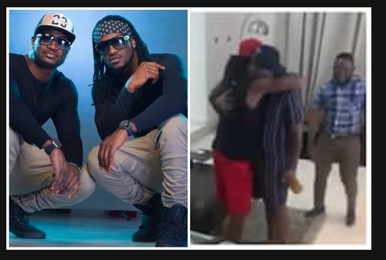 PSquare Brothers Reunite in Heartwarming Video, Hug Each Other Tightly, Creating Social Media Excitement