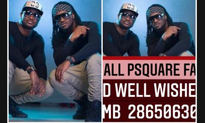 Psquare's Peter and Paul, Dem Be 1 No Be 2: On their 40th birthday, Psquare shares a photo of the two of them together and asks fans for donations.