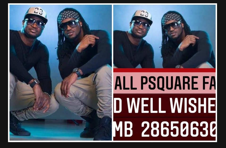 Psquare's Peter and Paul, Dem Be 1 No Be 2: On their 40th birthday, Psquare shares a photo of the two of them together and asks fans for donations.