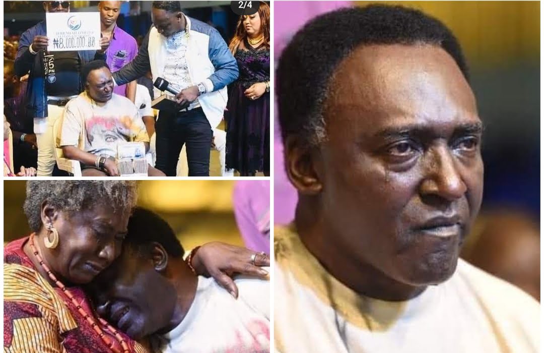 When Prophet Jeremiah Fufeyin Gifts Clem Ohameze N8 million for his surgery, the actor cries like a baby.