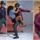 Energy Woman: 50-Year-Old Kate Henshaw Effortlessly Jumps on Young Man As She Dances Salsa With Him