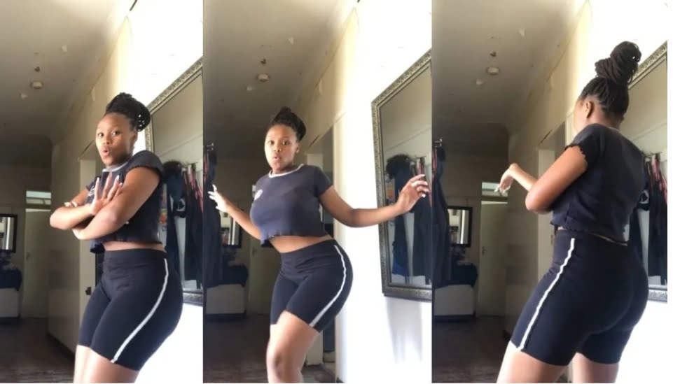 Nice Moves’- Video Of Pretty Girl Displaying Interesting Dance Moves With Her Perfect Body Shape