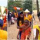 Mercy Johnson Jumps Like a Kid As She Attends Her Children’s Inter-house Sports, Screams As Son’s Team Win