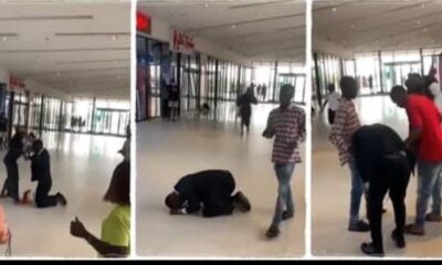 Wahala no dey finish: Lady rejects her man's proposal, he cries like a baby