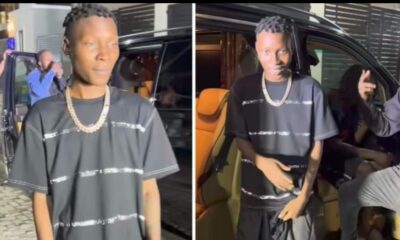 VIDEO: Singer Zinoleesky bows to pressure, shows off his luxury cars days after Naira Marley called him out