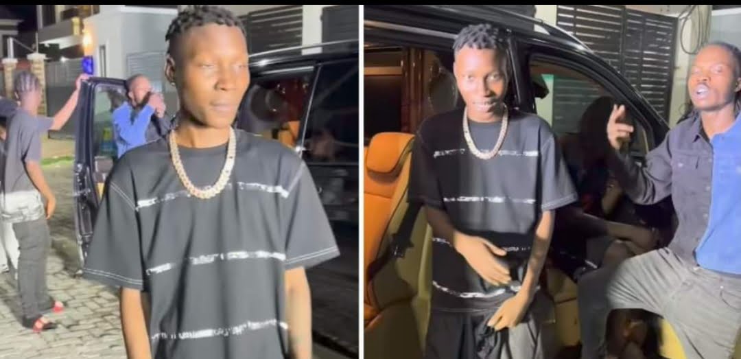 VIDEO: Singer Zinoleesky bows to pressure, shows off his luxury cars days after Naira Marley called him out