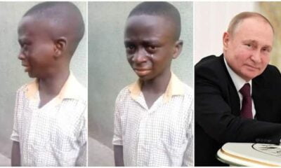 If They Send the Bomb to Nigeria, All of Us Will Die, Boy Weeps Uncontrollably for his Country in Video