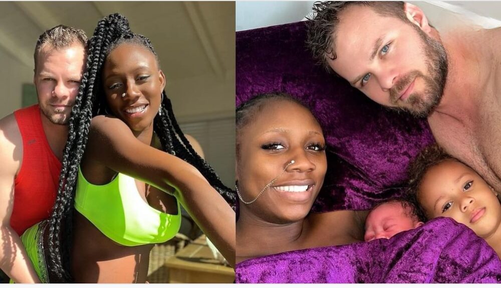 "It must be a prank" - Fans react as Korra Obidi's husband announces he's divorcing her just one week after she welcomed their second child.