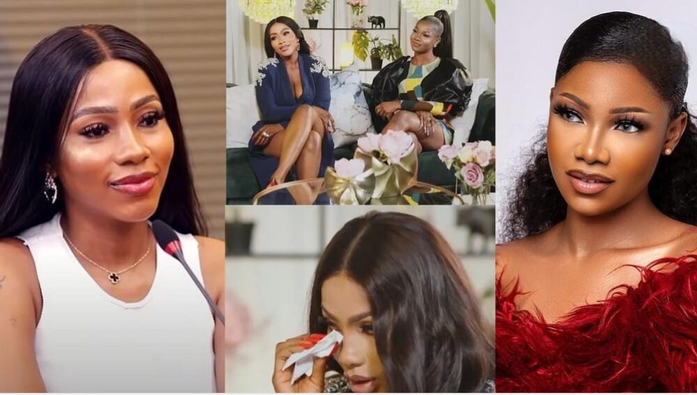 "We are tired of fighting" – BBNaija's Mercy Eke and Tacha get emotional as they sit down to chat about their 2-year long beef (video)