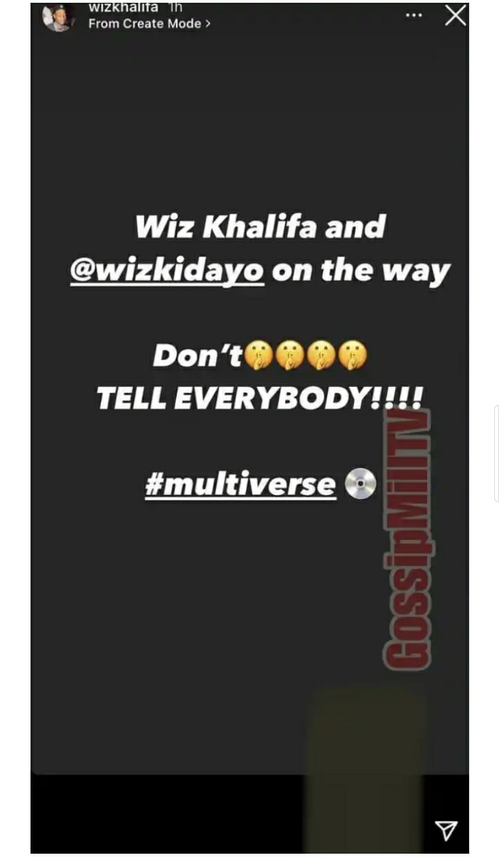 Wiz Khalifa Is Preparing To Release A Single With Nigerian Wizkid
