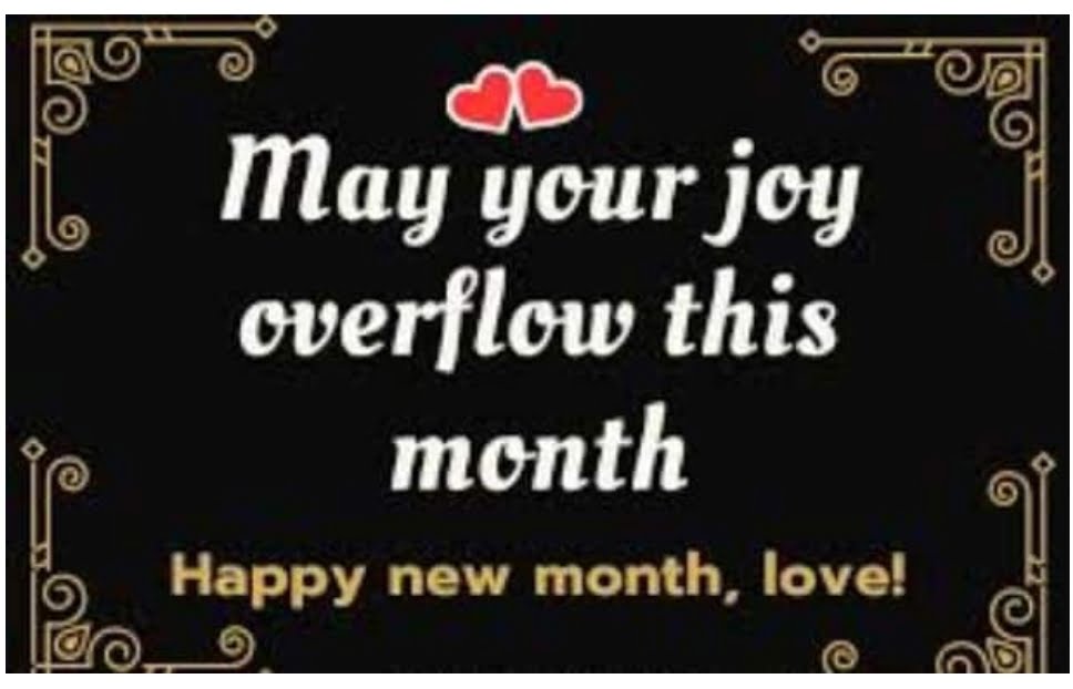 Happy New Month Messages, Prayers, Quotes For All