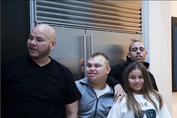 Photos from all the 3 children of fat Joe with wife Lorena Cartagena