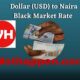 USD to Ngerian Naira: Black Market Rate today- 16th September 2022