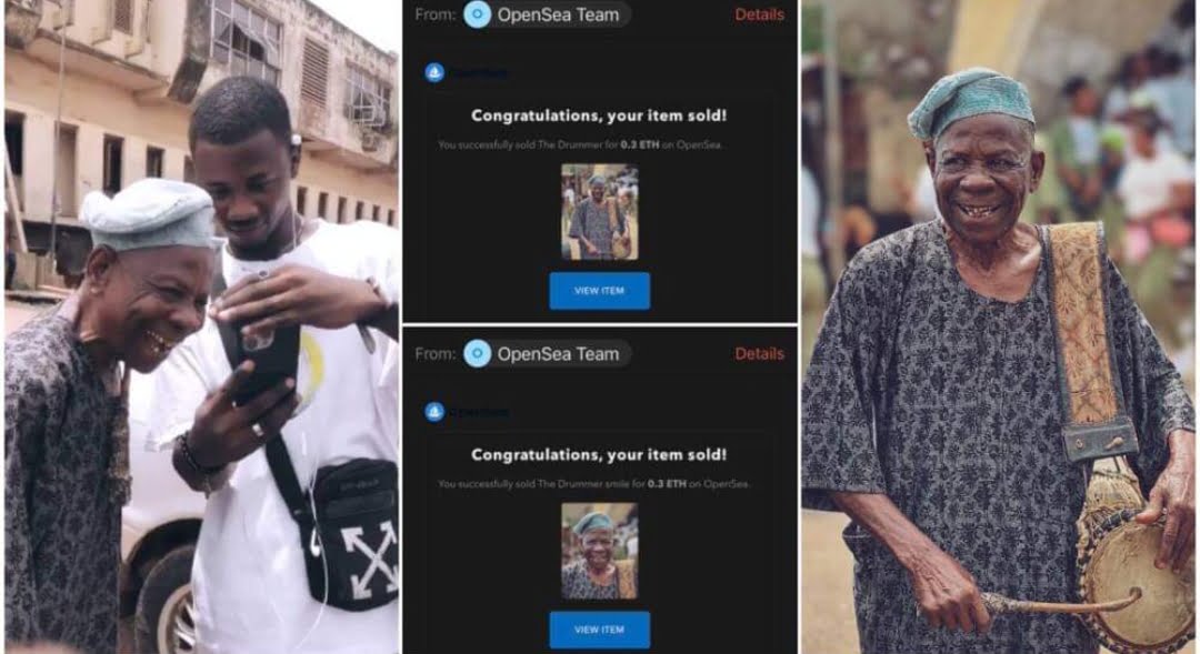 Young Nigerian man takes photos of old man, sells them for over N1m as crypto