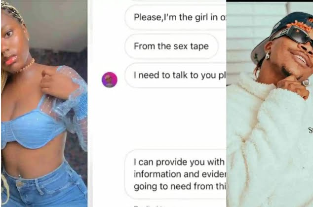 Lady in Oxlade's Bedroom Video Demands Justice and Threatens to Leak More Oxlade Tapes (Chats/Audio)