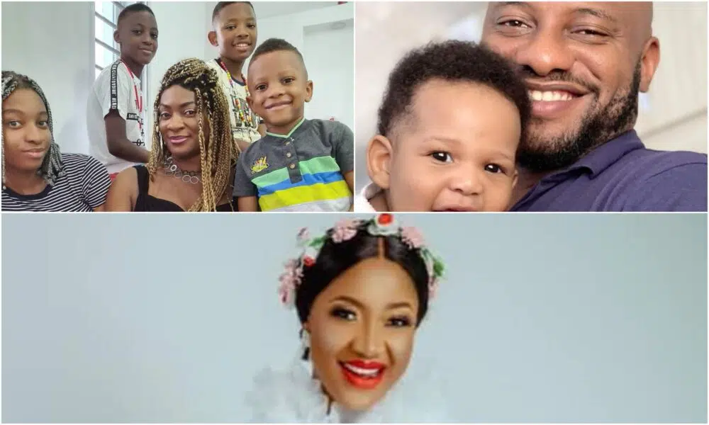 May God judge you both’ – Yul Edochie’s first wife in tears after he brought in another woman
