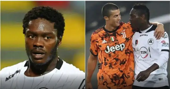 How I almost collapsed after receiving Cristiano Ronaldo’s shirt- Ghanaian footballer