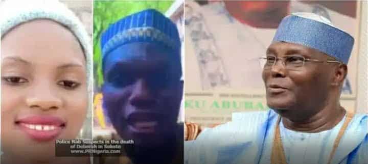 Deborah Samuel: Atiku Abubakar makes U-turn on Sokoto murder after being told he’d lose millions of votes