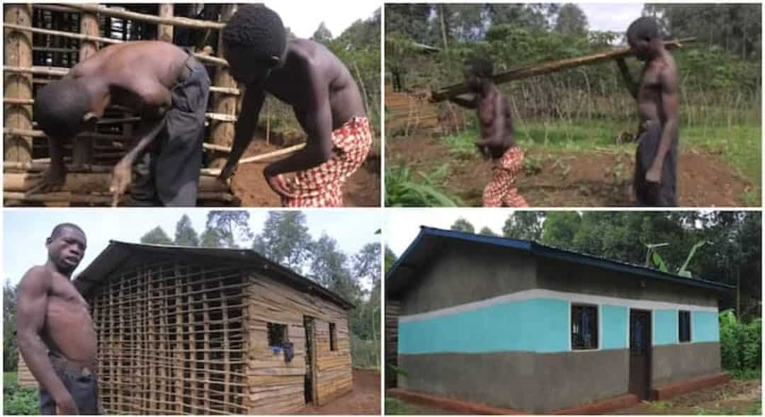 It took 12 Years: Disabled brothers work hard, build fine house, rejoice in a video