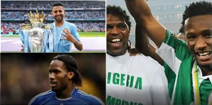 Kanu and Mikel Obi recognized as Drogba, Mahrez top list of African players who have won EPL multiple times