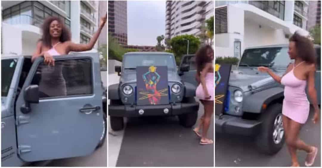 Small Girl, Big God: Dancer Korra Obidi Buys New Car, Congratulations Pour In As She Flaunts Fancy SUV Online