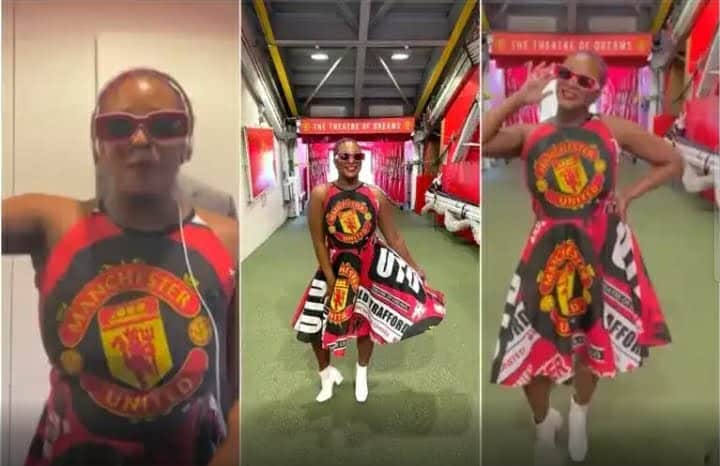 My price just went up – Cuppy proudly shows off her DJing skills at Old Trafford