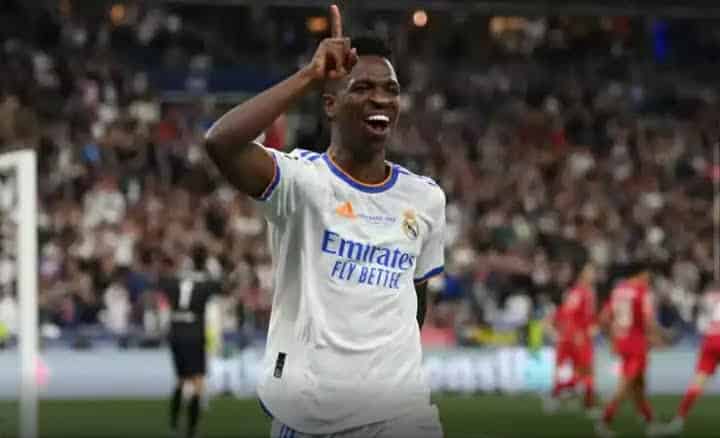 Real Madrid’s Vinicius bags Champions League Young Player of the Season