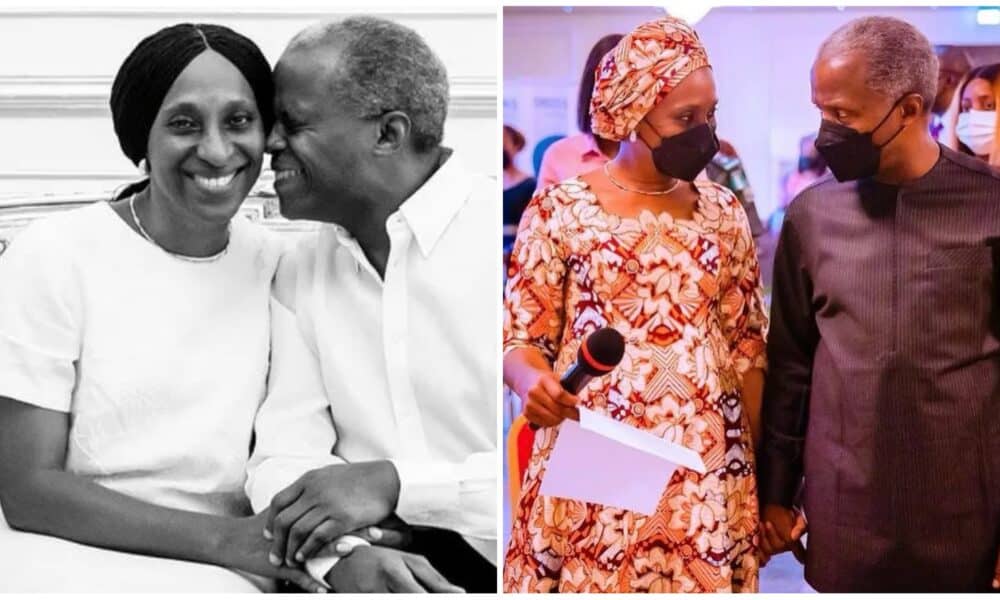 “I’m proud of you” – Dolapo Osinbajo eulogizes her husband Yemi Osinbajo