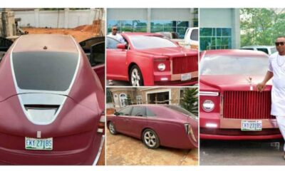 I Didn't Go to University, God Showed it to Me': Viral Man who Turned His Venza to a Rolls Royce Sweptail