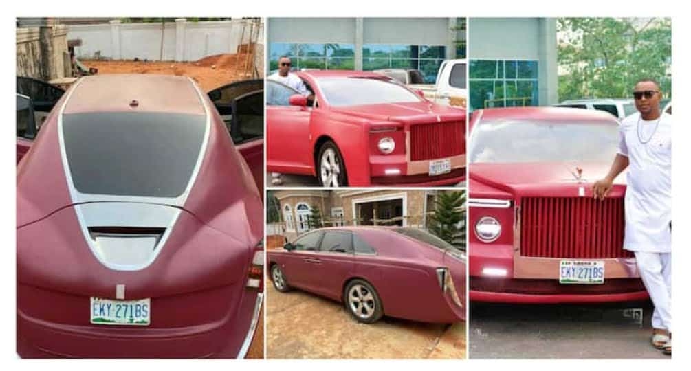 I Didnt Go to University God Showed it to Me Viral Man who Turned His Venza to a Rolls Royce Sweptail