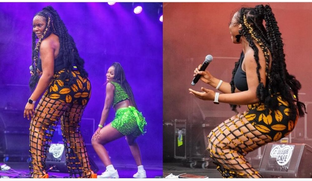 “For the first time in my entire career, I felt free” – Yemi Alade writes as she performs for the first time without make-up or costume (Photos/video)