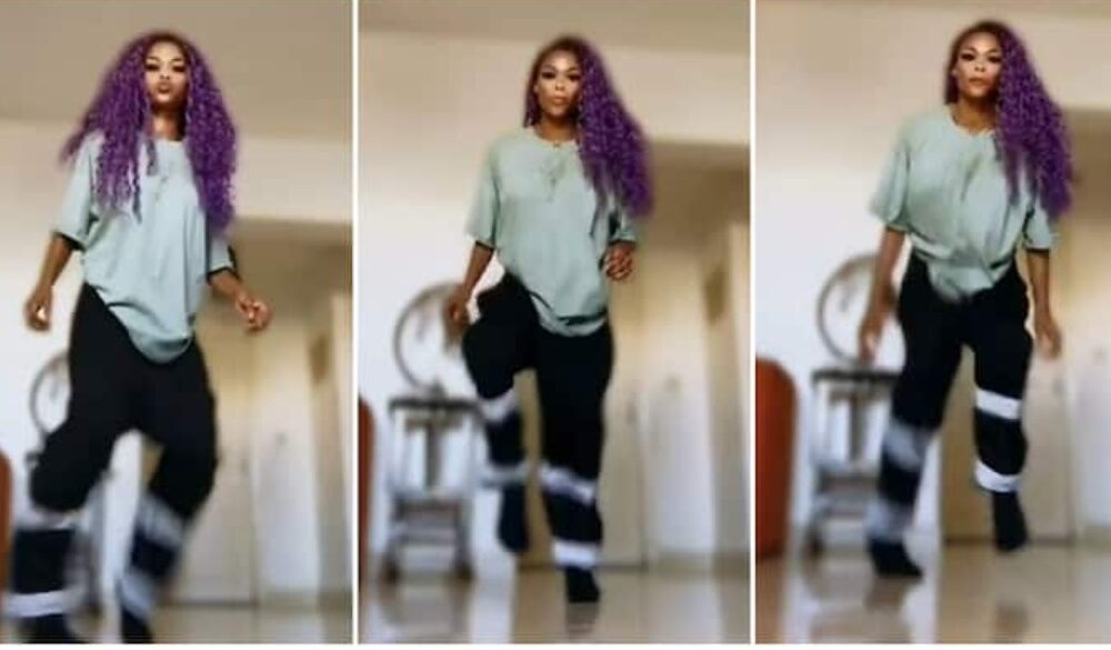 "Her Legs Dey Use Battery?" Young Lady Performs Crazy Legwork Dance, Smoothly Moves Like Robot in Viral Video