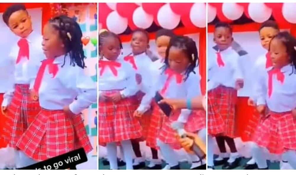 She Came Prepared: Little Girl on Uniform Dances to Kizz Daniel's Buga, Steals The Entire Show in Video