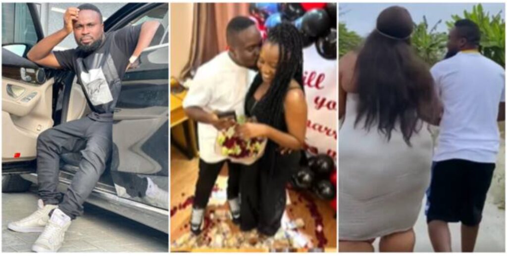 Why She Get Small Yansh Reactions As Skit Maker Sir Balo Proposed to Longtime Lover Sweet Video Hits Instagram