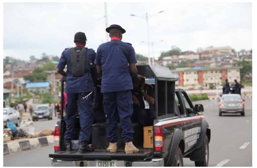Ekiti election: Confusion as NSCDC officers allegedly hijack party money from polling unit