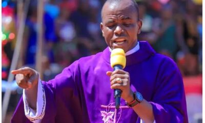 Fr Mbaka returns to Adoration, addresses congregation amid tears