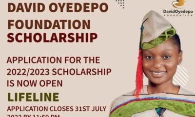 David Oyedepo Foundation Undergraduate Scholarship Wothappen