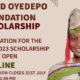 David Oyedepo Foundation Undergraduate Scholarship Wothappen