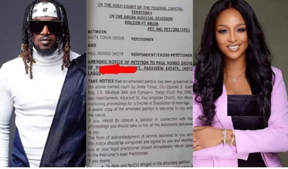 Anita Okoye, Wife Of Paul Okoye Sues Husband For Knacking House Maid in their Matrimonial Bed (SEE EVIDENCE)