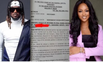 Anita Okoye, Wife Of Paul Okoye Sues Husband For Knacking House Maid in their Matrimonial Bed (SEE EVIDENCE)