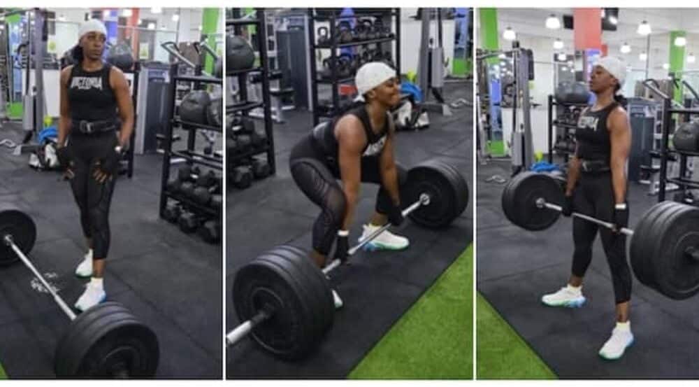 “You’re Oppressing Us”: Fans React As 50-Year-Old Kate Henshaw Lifts 80kg Weight in Video, Flaunts Muscles